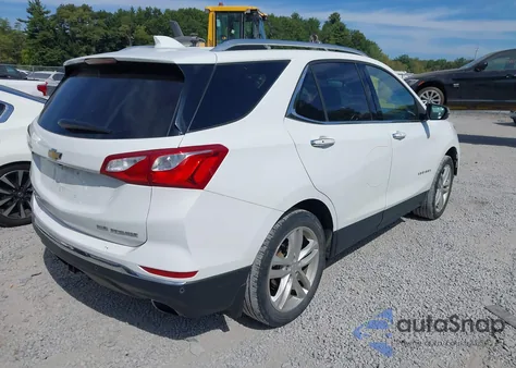 2019 Chevrolet Equinox Premier from USA, damaged, VIN 3GNAXYEX1KS657333